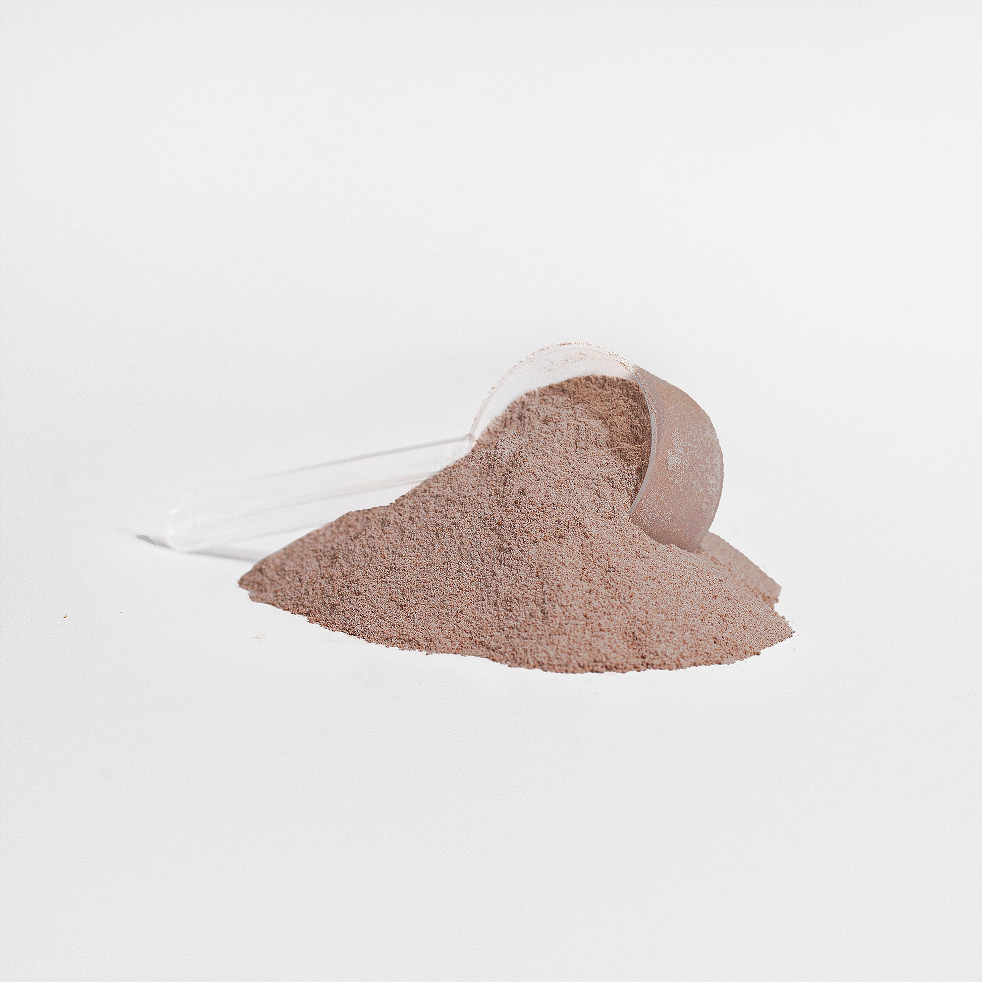 Peak Functional BUILD Whey Protein Isolate Chocolate powder with scoop